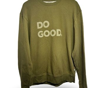 Cotopaxi Olive Crewneck Men's Sweater